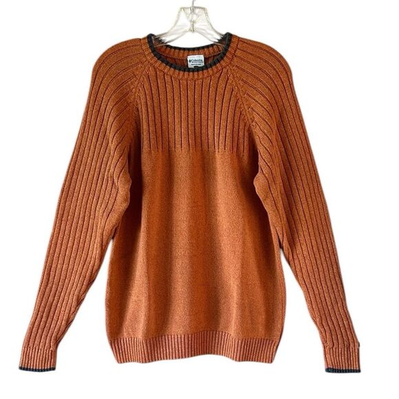 Columbia Men's Orange Sweater - Picture 2 of 6